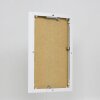 Effect aluminium fotolijst Quadro 28x35 cm wit helder glas