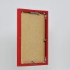 Effect aluminium fotolijst Quadro 28x35 cm rood helder glas