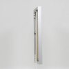 Effect aluminium fotolijst Quadro 30x30 cm zilver helder glas