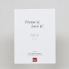 Effect aluminium fotolijst Quadro 30x30 cm wit helder glas