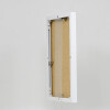 Effect aluminium fotolijst Quadro 45x80 cm wit helder glas