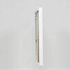 Effect aluminium fotolijst Quadro 45x80 cm wit helder glas