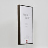 Effect aluminium fotolijst Quadro 45x80 cm brons helder glas