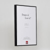 Effect aluminium fotolijst Quadro 45x80 cm zwart hoogglans helder glas