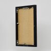 Effect aluminium fotolijst Quadro 50x100 cm zwart hoogglans helder glas