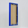Effect aluminium fotolijst Quadro 50x75 cm blauw helder glas