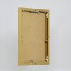 Effect aluminium fotolijst Quadro 59,4x84,1 cm goud helder glas