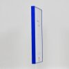 Effect aluminium fotolijst Quadro 70x70 cm blauw helder glas