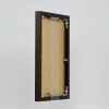 Effect aluminium fotolijst Quadro 70x70 cm brons helder glas