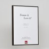 Effect aluminium fotolijst Quadro 70x70 cm brons helder glas
