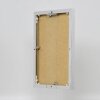 Effect aluminium fotolijst Quadro 70x70 cm zilver hoogglans helder glas