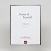 Effect aluminium fotolijst Quadro 70x70 cm zilver hoogglans helder glas