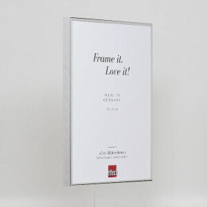 Effect aluminium fotolijst Quadro 61x91,5 cm zilver hoogglans helder glas