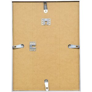 Effect Bilderrahmen Aluminium-Bilderrahmen S1 Klarglas silber 24 x 30 cm