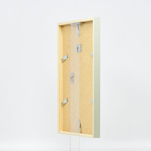 Effect houten lijst profiel 35 groen 25x70 cm normaal glas