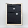 Effect Holz-Bilderrahmen Profil 40 Platin 18x27 cm Normalglas