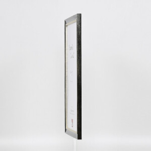 Effect Holz-Bilderrahmen Profil 40 Platin 30x30 cm Normalglas