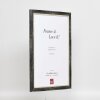 Effect Holzbilderrahmen Profil 40 Platin 42x59,4 cm Normalglas