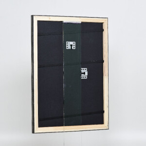 Effect Holzbilderrahmen Profil 40 Platin 70x70 cm Normalglas