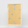 Effect Holz-Bilderrahmen Profil 41 Silber 18x27 cm Klarglas