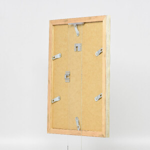 Effect Holzbilderrahmen Profil 41 Antiksilber 20x25 cm Klarglas