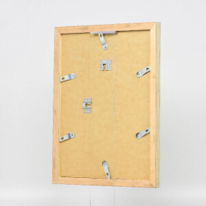 Effect Holzbilderrahmen Profil 41 Antiksilber 23x70 cm Klarglas