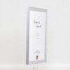 Effect Holzbilderrahmen Profil 41 Silber 30x40 cm Klarglas