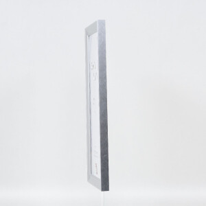 Effect Holzbilderrahmen Profil 41 Silber 30x45 cm Klarglas