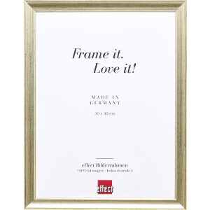 Effect Holz-Bilderrahmen Profil 41 Antiksilber 30x45 cm...