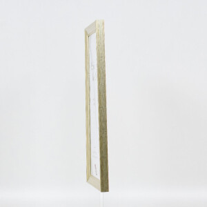 Effect Holz-Bilderrahmen Profil 41 Antiksilber 50x75 cm Klarglas