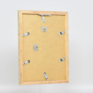 Effect Holz-Bilderrahmen Profil 41 Antiksilber 60x80 cm Klarglas