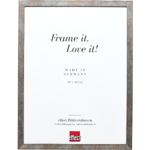 Effect Bilderrahmen Holzrahmen Holzprofil 42 Klarglas...