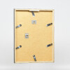 Effect Bilderrahmen Holzrahmen Profil 42 Klarglas silber 18x32 cm