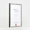 Effect Bilderrahmen Holzrahmen Profil 42 Klarglas silber 18x32 cm