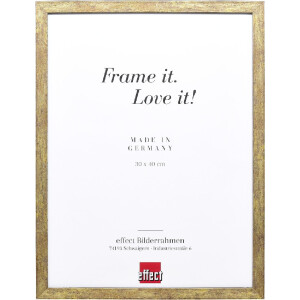 Effect Bilderrahmen Holzrahmen Profil 42 Klarglas...