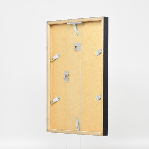 Effect Bilderrahmen Holzrahmen Profil 42 Klarglas antikgold 20x28 cm