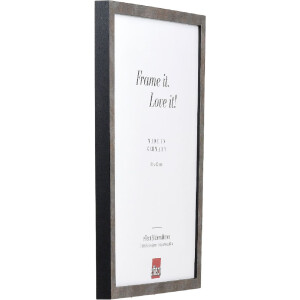 Effect Bilderrahmen Holzrahmen Holzprofil 42 Klarglas anthrazit 24x30 cm 0420-2430-12