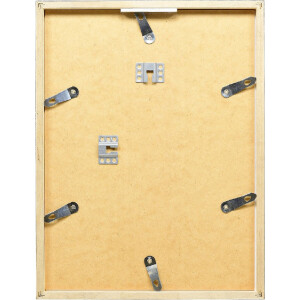 Effect Bilderrahmen Profil 42 Klarglas silber 30x40 cm