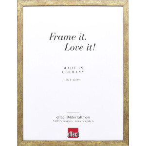 Effect Bilderrahmen Holzrahmen Profil 42 Klarglas...