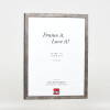 Effect Bilderrahmen Holzrahmen Holzprofil 42 Klarglas anthrazit 59,4x84,1 cm