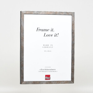 Effect Bilderrahmen Holzrahmen Profil 42 Klarglas anthrazit 61x91,5 cm