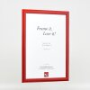 Effect Holz-Bilderrahmen Profil 43 rood hoogglans 18x27 cm