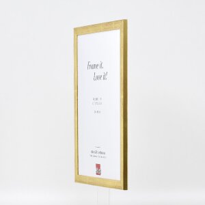 Clayre & Eef effect houten fotolijst Profil 43 goud 21x28 cm met normaal glas
