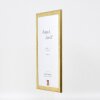 effect Houten fotolijst Profil 43 goud 25x50 cm