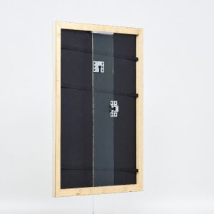 Effect houten fotolijst Profil 43 zilver 30x40 cm normaalglas