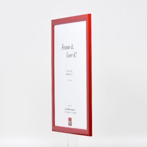 Effect houten fotolijst Profil 43 rood glanzend 35x50 cm