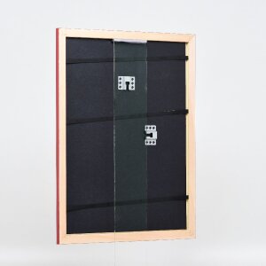 Effect Holz-fotolijst Profil 43, rood hoogglans, 42x59,4 cm, normaal glas