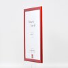 Effect Holz fotolijst rood glanzend 50x60 cm normaalglas