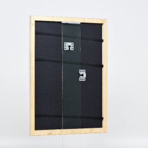 effect Houten fotolijst Profil 43 zilver 50x65 cm met normaal glas
