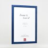 Effect Houten Fotolijst Profil 43 in Royalblauw 50x75 cm met Normaal Glas